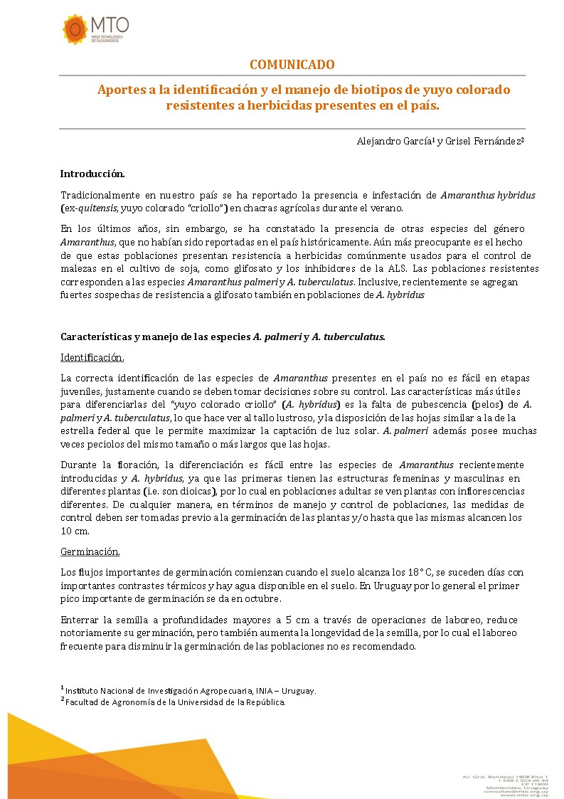 Comunicado MTO – Amaranthus_29.10.2018